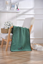 Load image into Gallery viewer, Solid Color Printed Microfiber Pet Towel