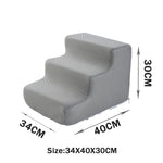 Load image into Gallery viewer, Pet Cat Sofa Steps Folding Non-slip Dog Ladder