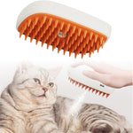 Load image into Gallery viewer, USB Rechargeable Pets Steam Brush Spray Massage Comb Pet Grooming Tools Cat Steam Comb Pet Products
