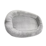 Load image into Gallery viewer, Large Human Short Plush Dog Bed