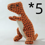 Load image into Gallery viewer, Dog Bite Resistant Plush Sounding Toy Dinosaur