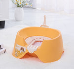 Load image into Gallery viewer, Spillproof Cat Litter Pan Semi-enclosed Oversize Cat Toilet
