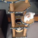 Load image into Gallery viewer, Cat Straw Scratch BoardClimbing Frame