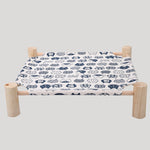 Load image into Gallery viewer, Removable And Washable Solid Wood Pet Dog Bed