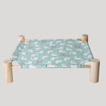 Load image into Gallery viewer, Removable And Washable Solid Wood Pet Dog Bed