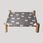 Load image into Gallery viewer, Removable And Washable Solid Wood Pet Dog Bed