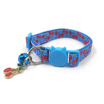Load image into Gallery viewer, Pet Print Bell Cat Collar Cat Strap