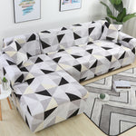 Load image into Gallery viewer, Sofa Cover Geometric Couch Cover Elastic for L Shaped Chaise