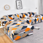 Load image into Gallery viewer, Sofa Cover Geometric Couch Cover Elastic for L Shaped Chaise
