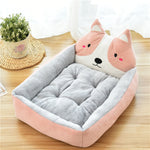 Load image into Gallery viewer, Large Pet Cat Dog Bed 7Colors Warm Cozy Dog House Soft Fleece Nest Dog Baskets
