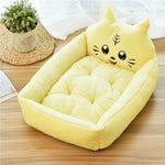 Load image into Gallery viewer, Large Pet Cat Dog Bed 7Colors Warm Cozy Dog House Soft Fleece Nest Dog Baskets