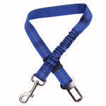 Load image into Gallery viewer, Adjustable Dog Seat Belt Dog Car Seatbelt Harness Leads Elastic Reflective Safety Rope