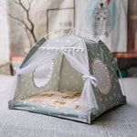 Load image into Gallery viewer, Semi-enclosed pet bed