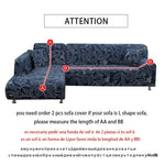 Load image into Gallery viewer, Sofa Cover Elastic Blue Sofa covers for living room