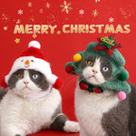 Load image into Gallery viewer, Pet Christmas Hat Small Dogcat Plush Cartoon Cap