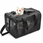 Load image into Gallery viewer, Dog Cat Carriers Bags Car Portable Transport Pet Bag Cage Portable Pet Foldable Outgoing Travel Breathable Pets Handbag