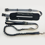 Load image into Gallery viewer, Hands-Free Dog Running Leash with Waist Pocket Adjustable Belt Shock Absorbing Bungee