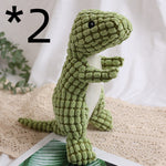 Load image into Gallery viewer, Dog Bite Resistant Plush Sounding Toy Dinosaur