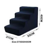 Load image into Gallery viewer, Pet Cat Sofa Steps Folding Non-slip Dog Ladder