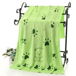 Load image into Gallery viewer, Soft Absorbent Cartoon Print Embossed Bath Towel