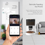 Load image into Gallery viewer, Video Camera With Adjustable Performance Pet Feeder