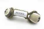 Load image into Gallery viewer, Pet Dumbbell Rope Tennis Ball Chew Toys Teeth Cleaning