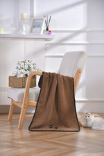 Load image into Gallery viewer, Solid Color Printed Microfiber Pet Towel