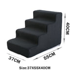 Load image into Gallery viewer, Pet Cat Sofa Steps Folding Non-slip Dog Ladder