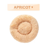 Load image into Gallery viewer, Fluffy Donut Dog Bed Warm Soft Long Plush Pet Cushion Dog House Cat Bed Washable Pet Sofa Mat Calming Samll Large Dog Beds