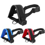 Load image into Gallery viewer, Dog Mouth Muzzle Anti Bark Dog Collar Breathable Dog Training Tool Nylon Muzzle Set With Stripes Summer Pet Leashes