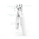 Load image into Gallery viewer, LED light pet nail clippers