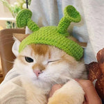 Load image into Gallery viewer, Handmade Knitted Cat Dog Hat Pet Hair Accessories Headgear