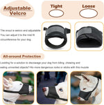 Load image into Gallery viewer, Dog Muzzle For Large Medium Small Dogs Mesh Muzzle For Dog To Prevent Biting Chewing Licking Eating Soft Dog Muzzle With Front Opening Design For Drinking Panting