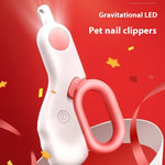 Load image into Gallery viewer, Pet LED Labor-saving Cat Nail Scissors