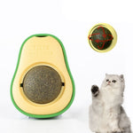 Load image into Gallery viewer, Cute Avocado Catnip Toys Cat Teeth Cleaning Toy Cat Supplies Catnip Mini Cat Treat Toys Interactive Pet Toys Pet Products Pet Avocado Ball Cute Funny Mint Cleaning Teeth Toy For Cat Supplies