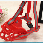Load image into Gallery viewer, Anti Eating Barking And Biting Medium And Large Dog Mask Silicone Mouth Cover