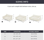 Load image into Gallery viewer, Bedsure Cute Cat Couch For Pets - Fluffy Cat Sofa With Premium Soft Corduroy Fleece Fuzzy Cat Couch Bed With Cover Supportive Cat Chair For Indoor Cats