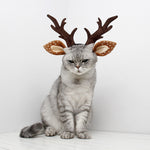 Load image into Gallery viewer, Cute Plush Pet Christmas Antler Headband