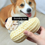 Load image into Gallery viewer, Funny Pet Dog Squeaky Toys For Small Middle Dogs Bite Resistant Puppy Cat Dogs Toys Pets Rubber Peanut Clean Tooth Chew Toy