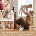 Load image into Gallery viewer, Pet Isolation Mesh No Drilling Safety Fences Net Portable Dog Cat Stair Door