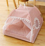 Load image into Gallery viewer, Semi-enclosed pet bed
