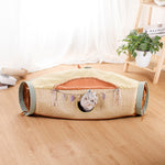 Load image into Gallery viewer, Cat Net Red Cat Litter Roll Totoro Toys Drilling Hole Cat Supplies