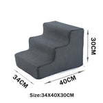 Load image into Gallery viewer, Pet Cat Sofa Steps Folding Non-slip Dog Ladder