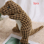 Load image into Gallery viewer, Dog Bite Resistant Plush Sounding Toy Dinosaur