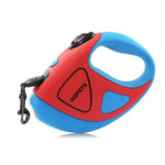 Load image into Gallery viewer, Pet Dog Automatic Retractable Fiber Leash Night Safety LED Shining Automatic Stretching Dog Hand Holding Rope Pet Supplies