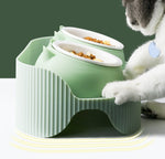 Load image into Gallery viewer, Pet Cat Bowl Ceramic Food Bowl Protect Cervical Spine Food Bowl Food Bowl