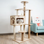 Load image into Gallery viewer, Cat Crawl Nest Scratching Board Tree Supplies Pet Toy Space Capsule