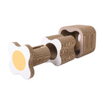 Load image into Gallery viewer, Plumeria Cat Scratching Board Combination Corrugated Tunnel Cat Toy
