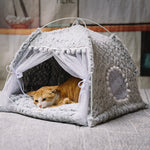 Load image into Gallery viewer, Semi-enclosed pet bed