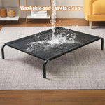 Load image into Gallery viewer, Elevated Dog Bed Pet Cat Mesh Camping Cot Indoor Outdoor UK